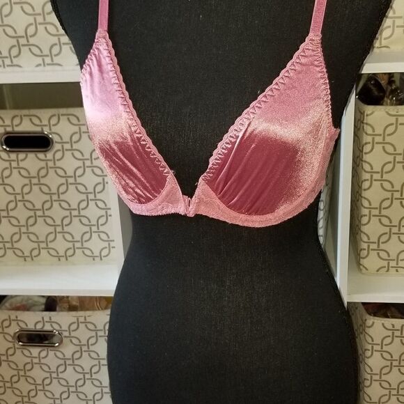 Vintage Christian Dior Bralette 34B second skin pink - Picture 3 of 12